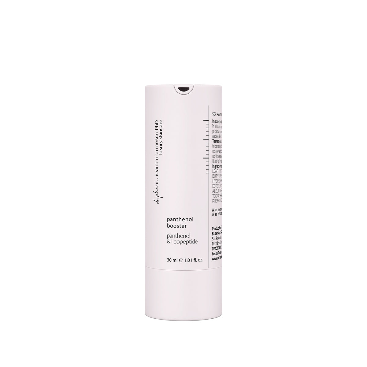 Panthenol Booster - ser pentru hidratare și confort cutanat, cu panthenol și lipopeptidă