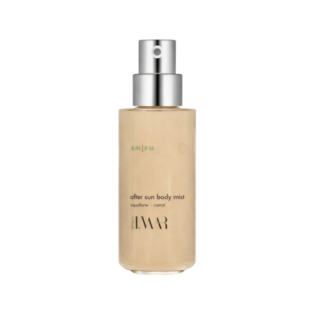 After sun body mist - spray după plajă, cu squalane și ulei de morcov