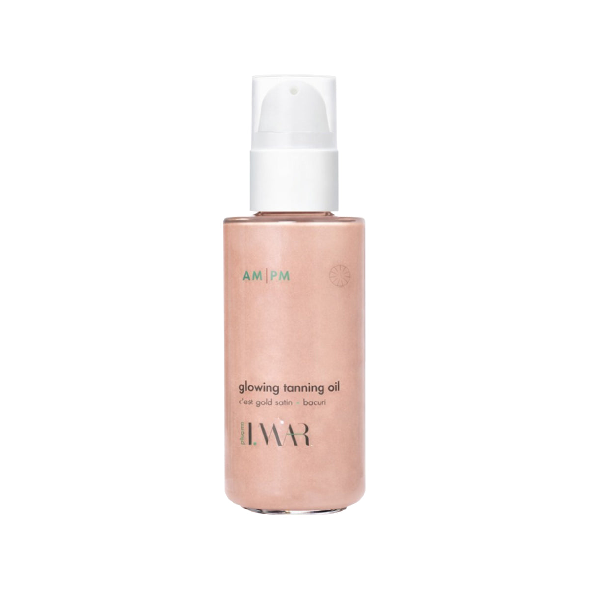 Glowing taning oil - ulei pentru stimularea bronzăriie cu particule iluminatoare și bacuri, pentru plajă