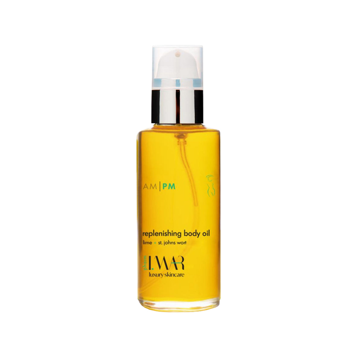 Replenishing body oil - blend de uleiuri, pentru corp, cu lime și ulei de sunătoare
